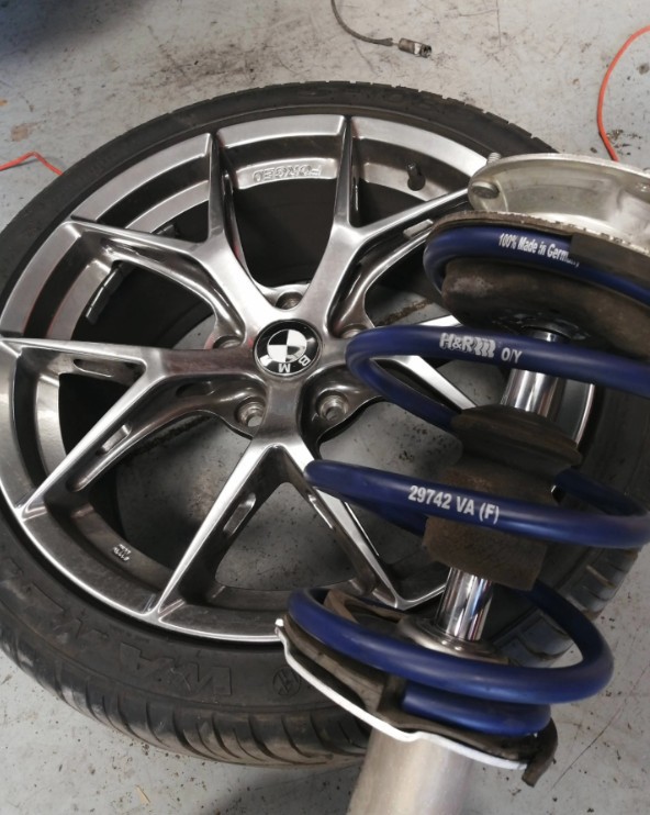 Cambio de suspensión H&R para BMW
